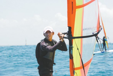 王升梅：帆板，無(wú)悔的選擇