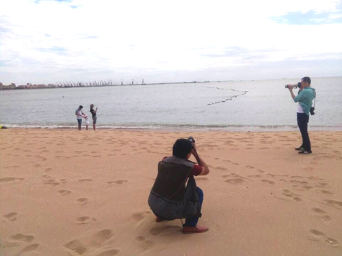參觀嵐山多島海風景區(qū)