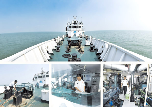 護航“伏休”15424 海里