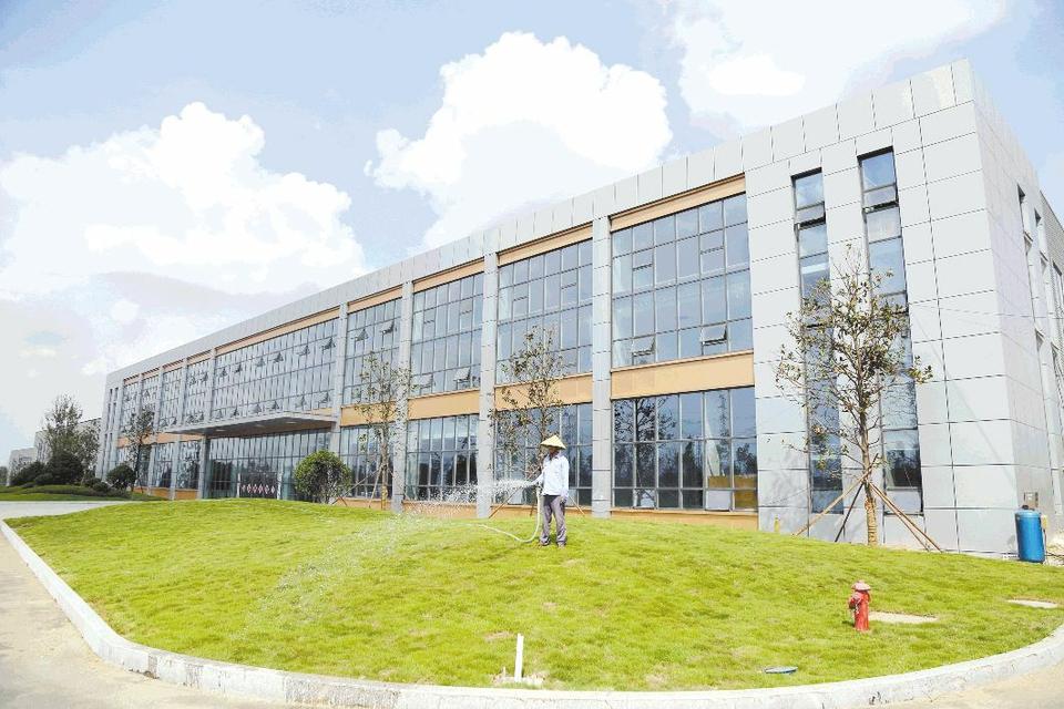 產業園區綠意濃